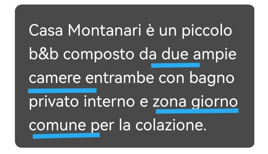 Casa Montanari Couette-café *